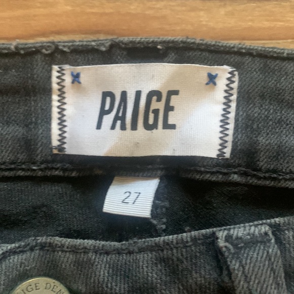 Paige Verdugo Ankle charcoal jeans size 27 - Picture 5 of 7